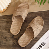 Woven Linen slippers