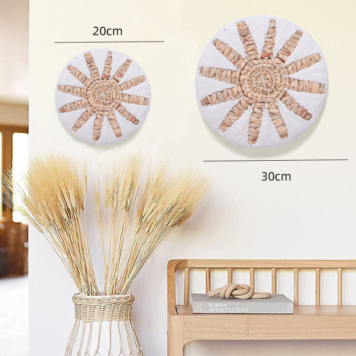 Woven Rattan Wall Decor