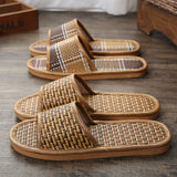 Rattan Straw Slippers
