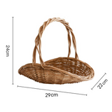 Handwoven Rattan Basket