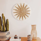 Woven Rattan Wall Decor
