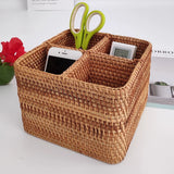Rattan Remote Organizer