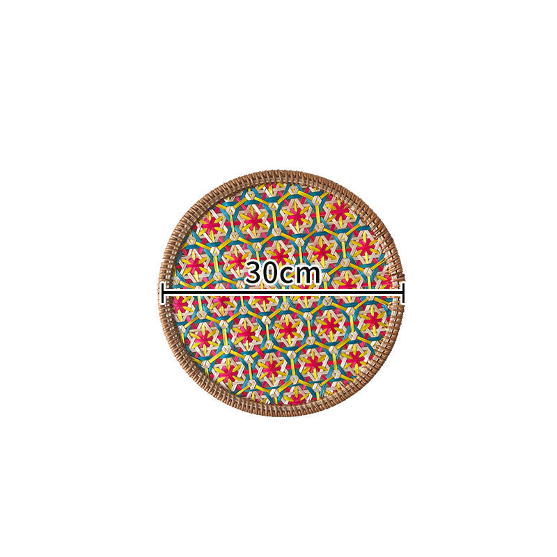 Rattan Coaster Trivet Decor