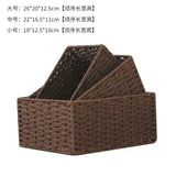 Desktop storage box, coffee table, entrance, makeup table, office sundries storage box, cosmetics storage basket, storage basket