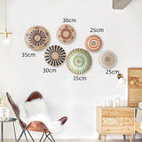 Woven Rattan Wall Decor
