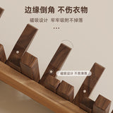 Natural Shape Folding Hook Wall Rack – Natural Wood