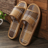 Rattan Straw Slippers
