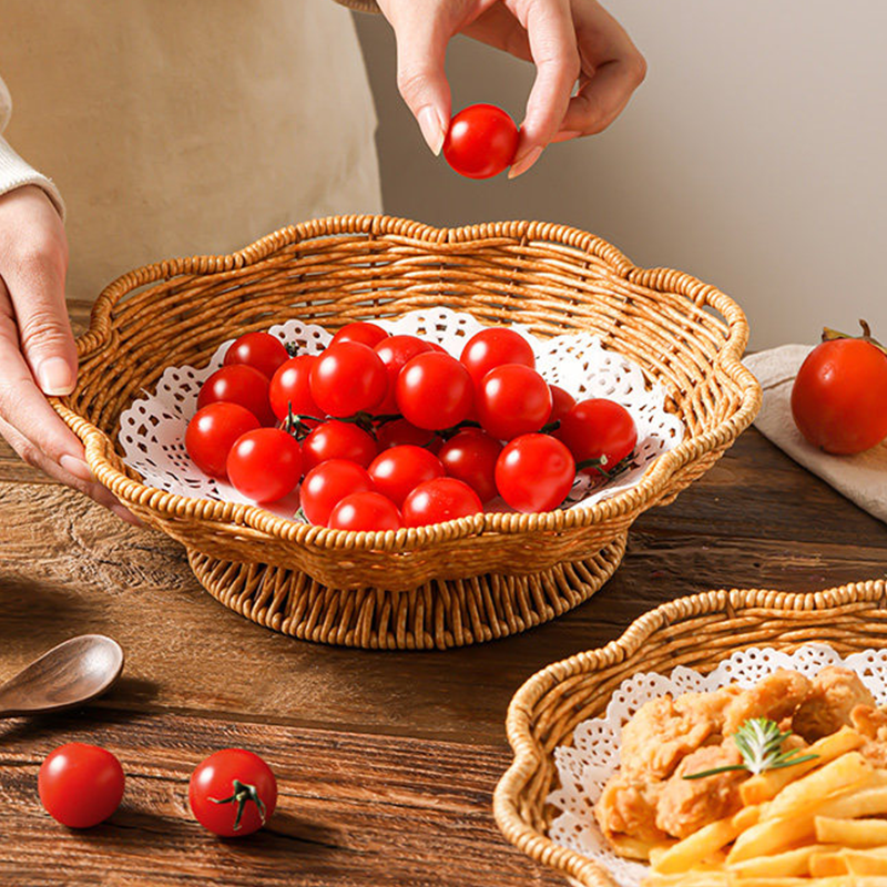 Rattan Dessert Tray