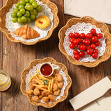 Rattan Dessert Tray