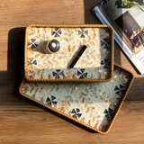 Rattan Shell Tray