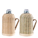 Woven Bamboo Thermal Bottle