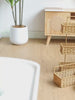 Rattan Tiered Storage Shelf