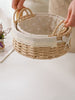 Handwoven Rattan Storage Basket