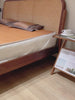 Rattan Side Table with Storage